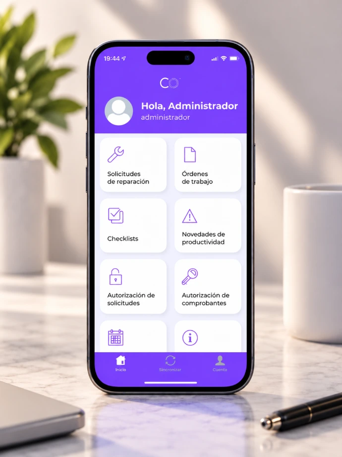 Mobile maintenance management